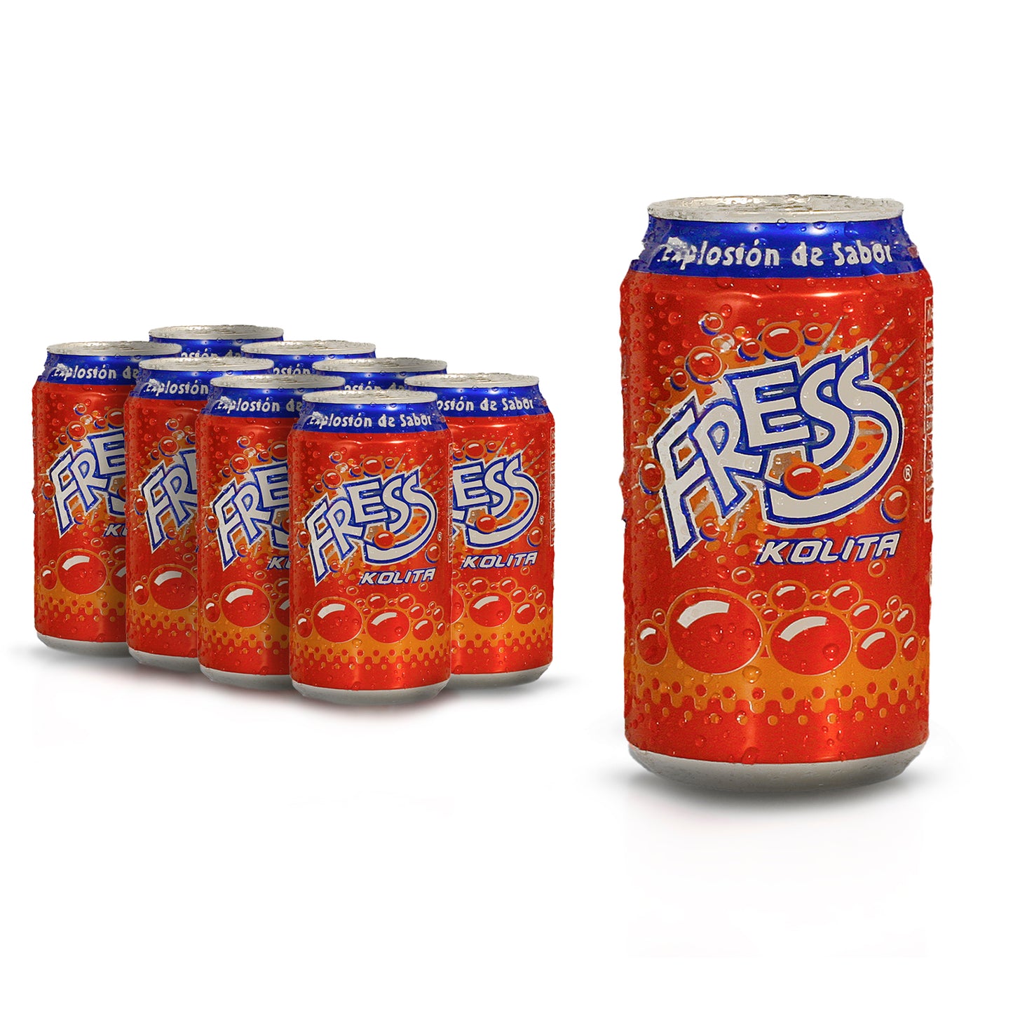 Fress Kolita 12oz Red Champagne Cola 6 can Pack